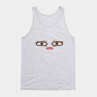 Astonished Cute Face Tank Top